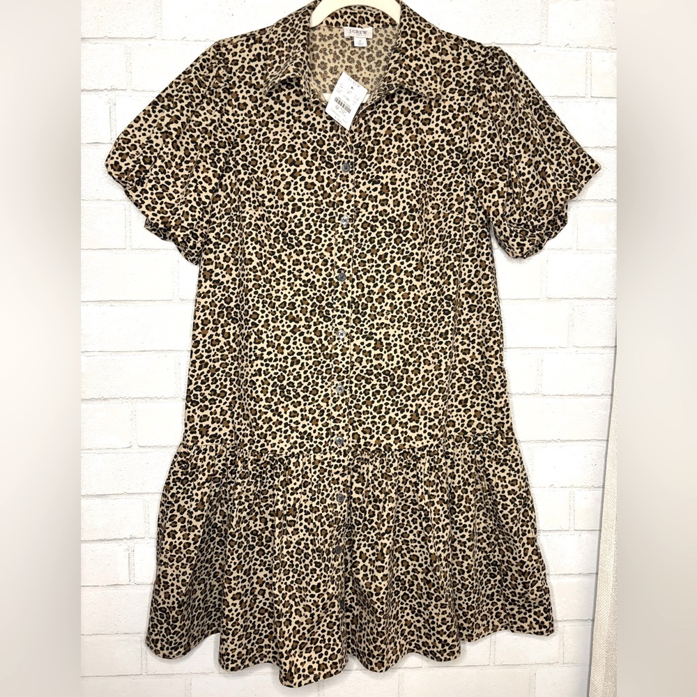 J. Crew Bubble Sleeve Mini Dress